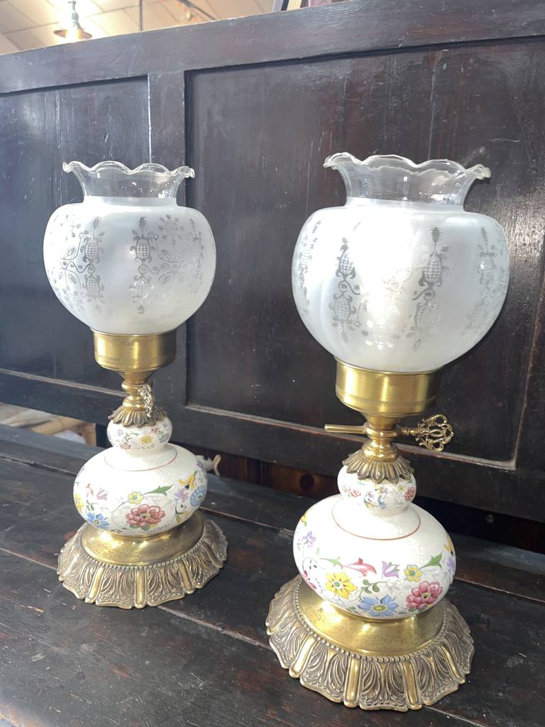 2 LÁMPARAS VINTAGE - Imagen 3