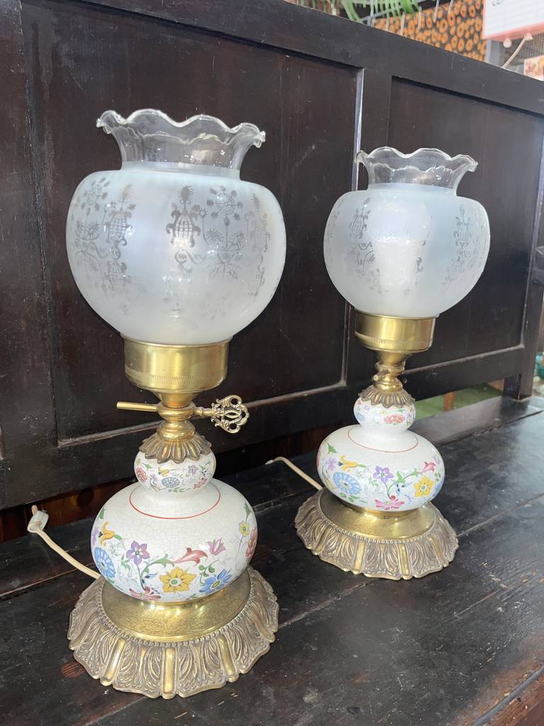 2 LÁMPARAS VINTAGE - Imagen 4