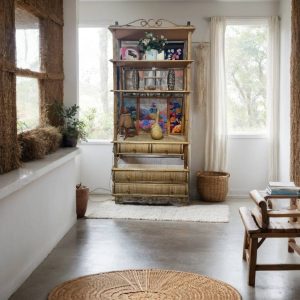 ESTANTERÍA DE BAMBÚ