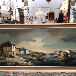 ÓLEO PINTOR IGLESIAS