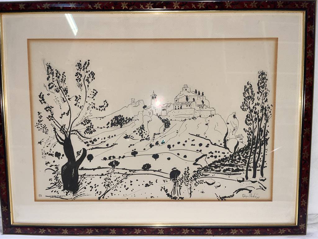 LITOGRAFÍA DE ENRIQUE LLEDÓ - Imagen 3