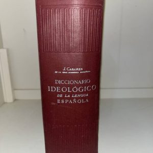 DICCIONARIO IDEOLÓGICO DE LA LENGUA ESPAÑOLA