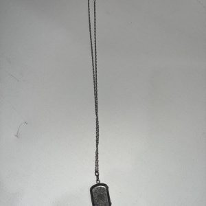 CADENA DE PLATA Y MEDALLA