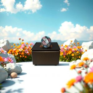 ANILLO DE PLATA Y NACAR