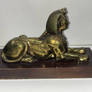 ESFINGE EGIPCIA DE BRONCE
