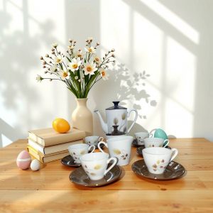 JUEGO DE CAFÉ PORZELANIT