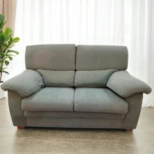 SOFÁ VERDE DE 2 PLAZAS