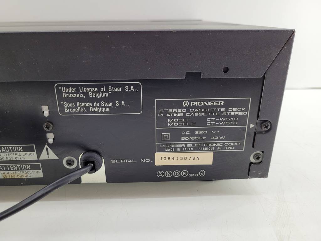 PLETINA DE PIONEER - Imagen 6