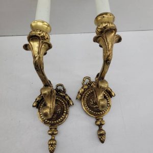 2 APLIQUES DE PARED CLÁSICOS