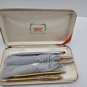 SET DE 5 BOLIGRAFOS VINTAGE