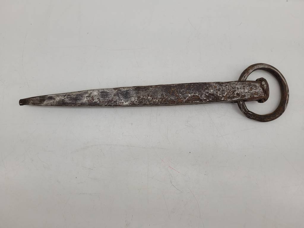 ESTACA METÁLICA ANTIGUA - Imagen 2