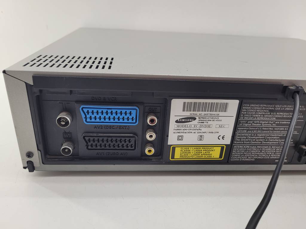 REPRODUCTOR DE DVD Y VHS SAMSUNG - Imagen 5
