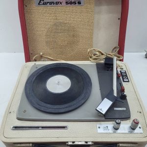 TOCADISCOS PORTÁTIL EUROVOX