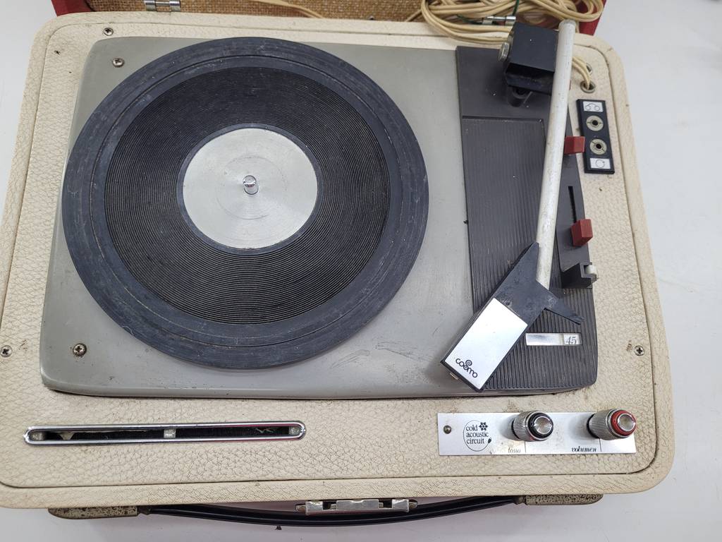 TOCADISCOS PORTÁTIL EUROVOX - Imagen 2