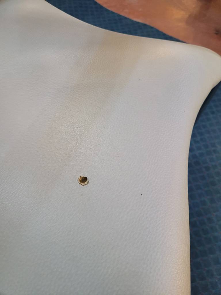 SILLA DE MADERA Y METAL - Imagen 7