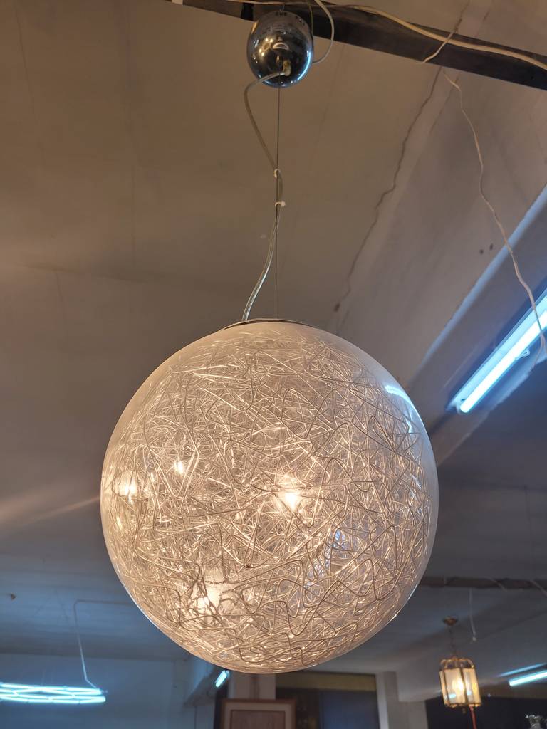 LÁMPARA ESFÉRICA DE HILOS - Imagen 2