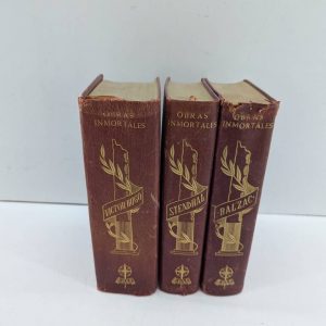 3 LIBROS DE LA COLECCIÓN “OBRAS INMORTALES”