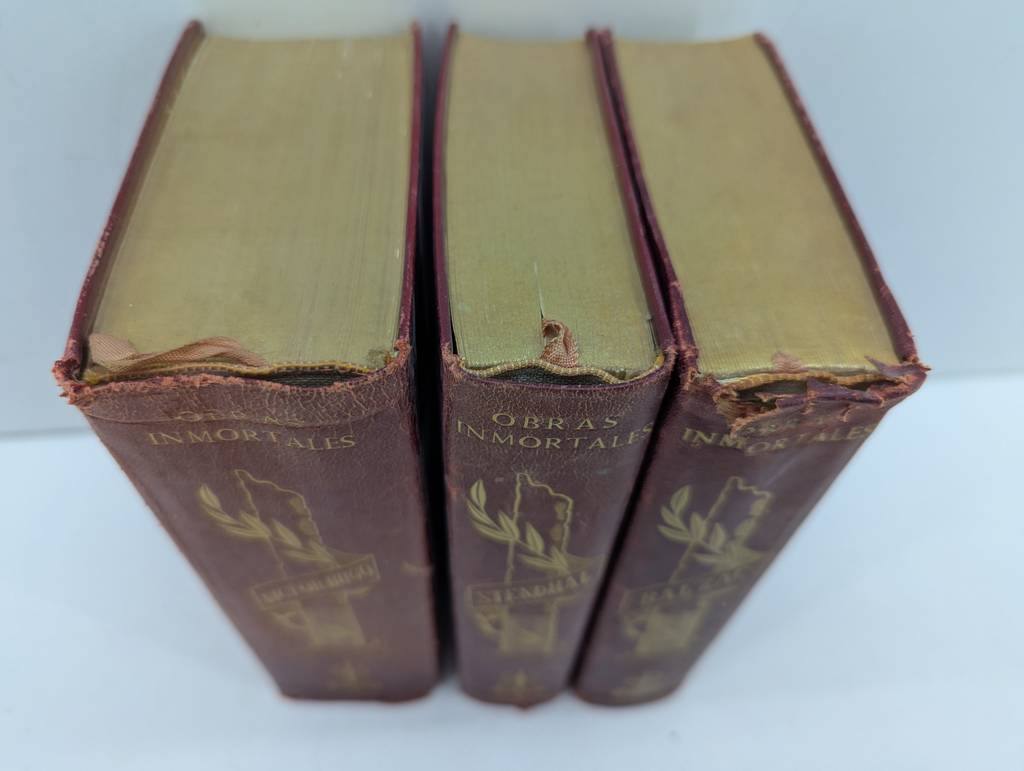 3 LIBROS DE LA COLECCIÓN “OBRAS INMORTALES” - Imagen 3