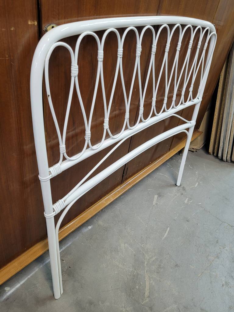 CABECERO DE CAÑA BLANCO - Imagen 6