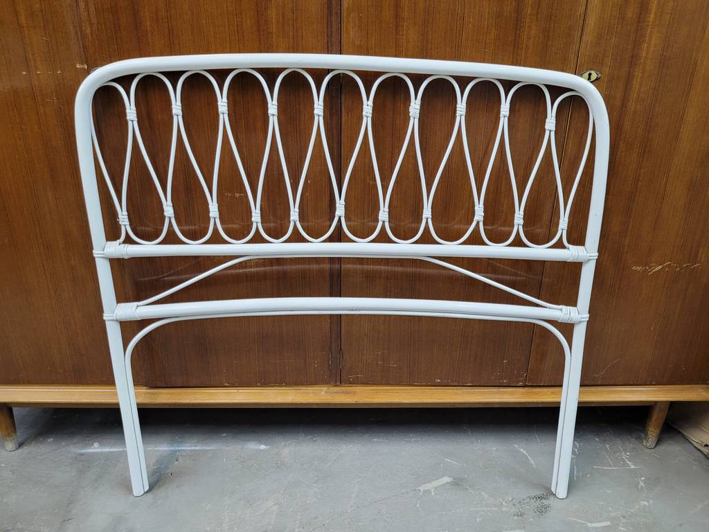 CABECERO DE CAÑA BLANCO - Imagen 4