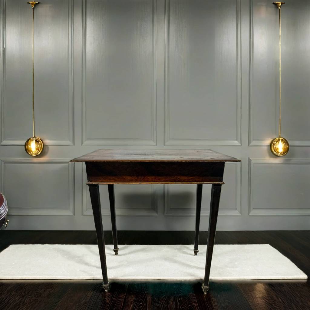 MESA ANTIGUA VETEADA