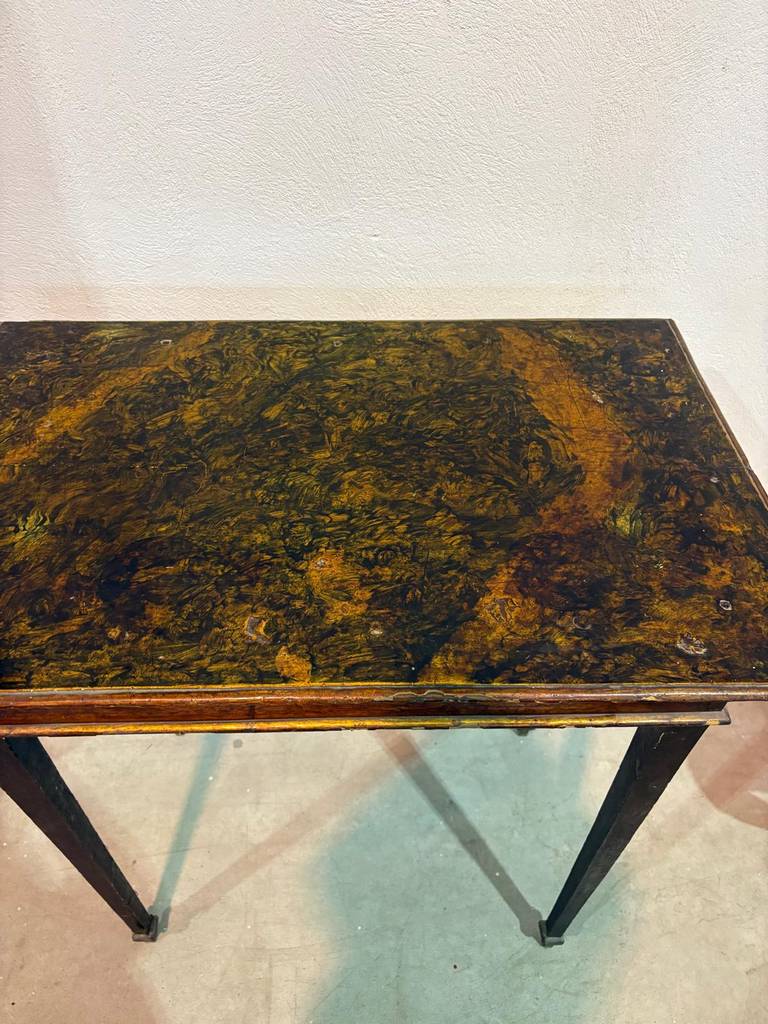 MESA ANTIGUA VETEADA - Imagen 5