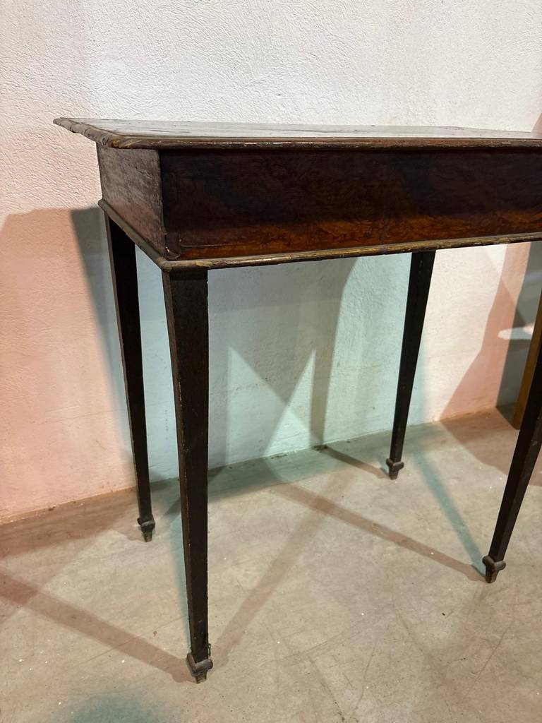 MESA ANTIGUA VETEADA - Imagen 4