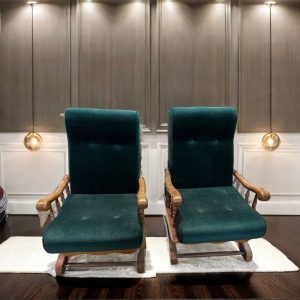 2 SILLONES DE TERCIOPELO