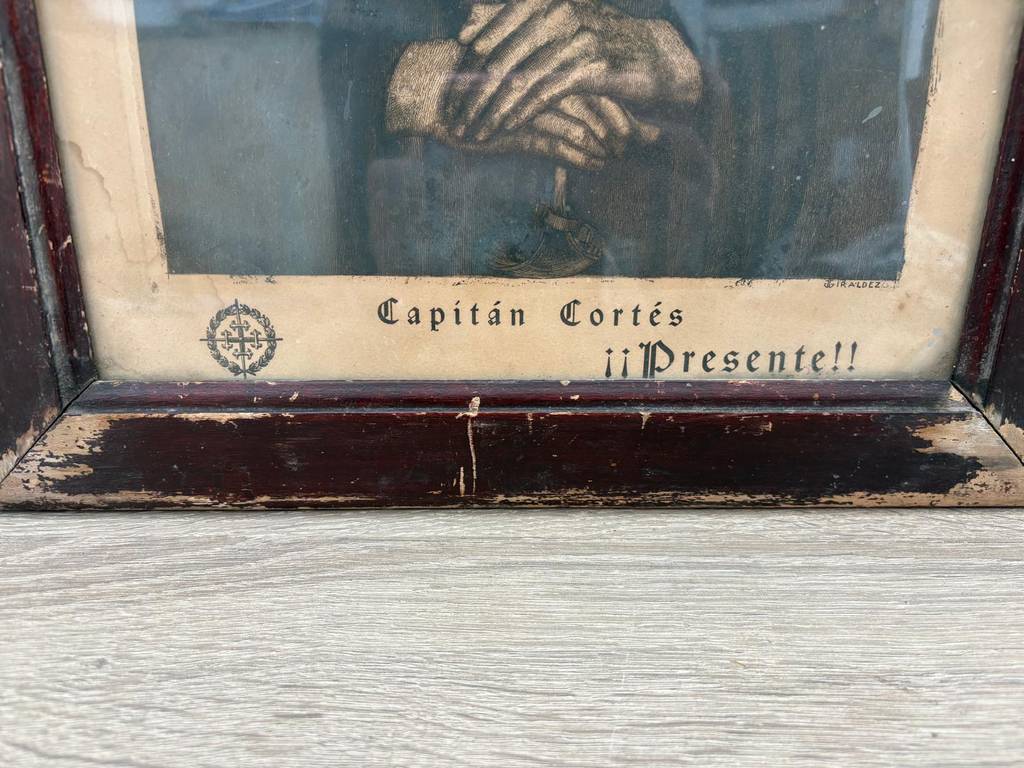 GRABADO DEL CAPITÁN CORTÉS - Imagen 4