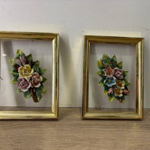 2 CUADROS DE FLORES