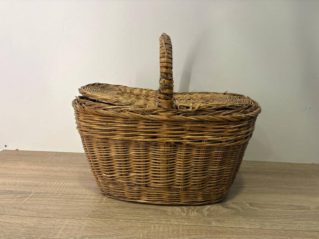 CESTA DE MIMBRE CLÁSICA