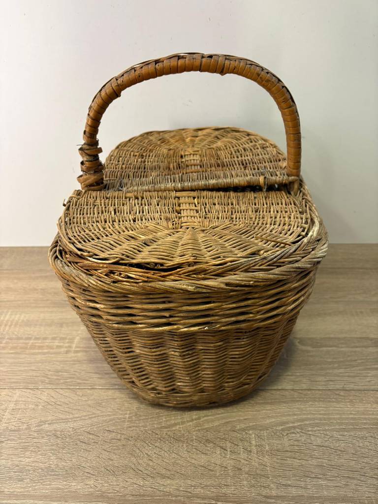 CESTA DE MIMBRE CLÁSICA - Imagen 4