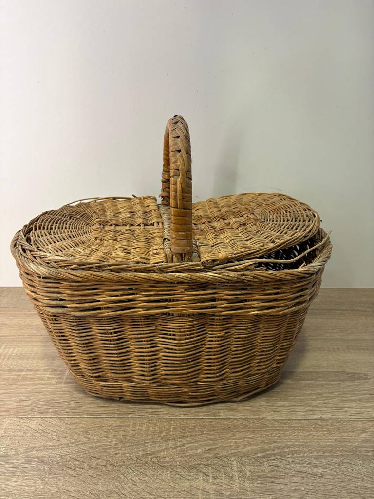 CESTA DE MIMBRE CLÁSICA - Imagen 2