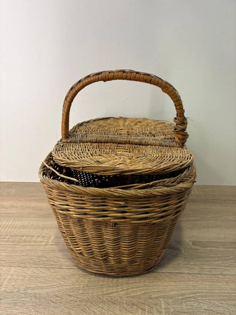 CESTA DE MIMBRE CLÁSICA - Imagen 8