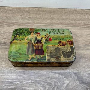 LATA ANTIGUA DE DULCE DE MEMBRILLO