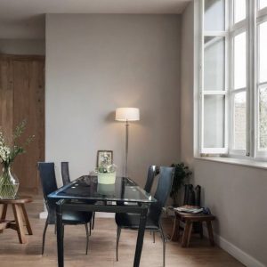 MESA Y 4 SILLAS MODERNAS