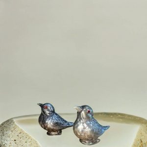 SALERO Y PIMENTERO DE ALPACA