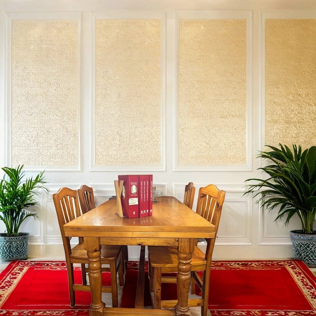 MESA Y 4 SILLAS RÚSTICAS