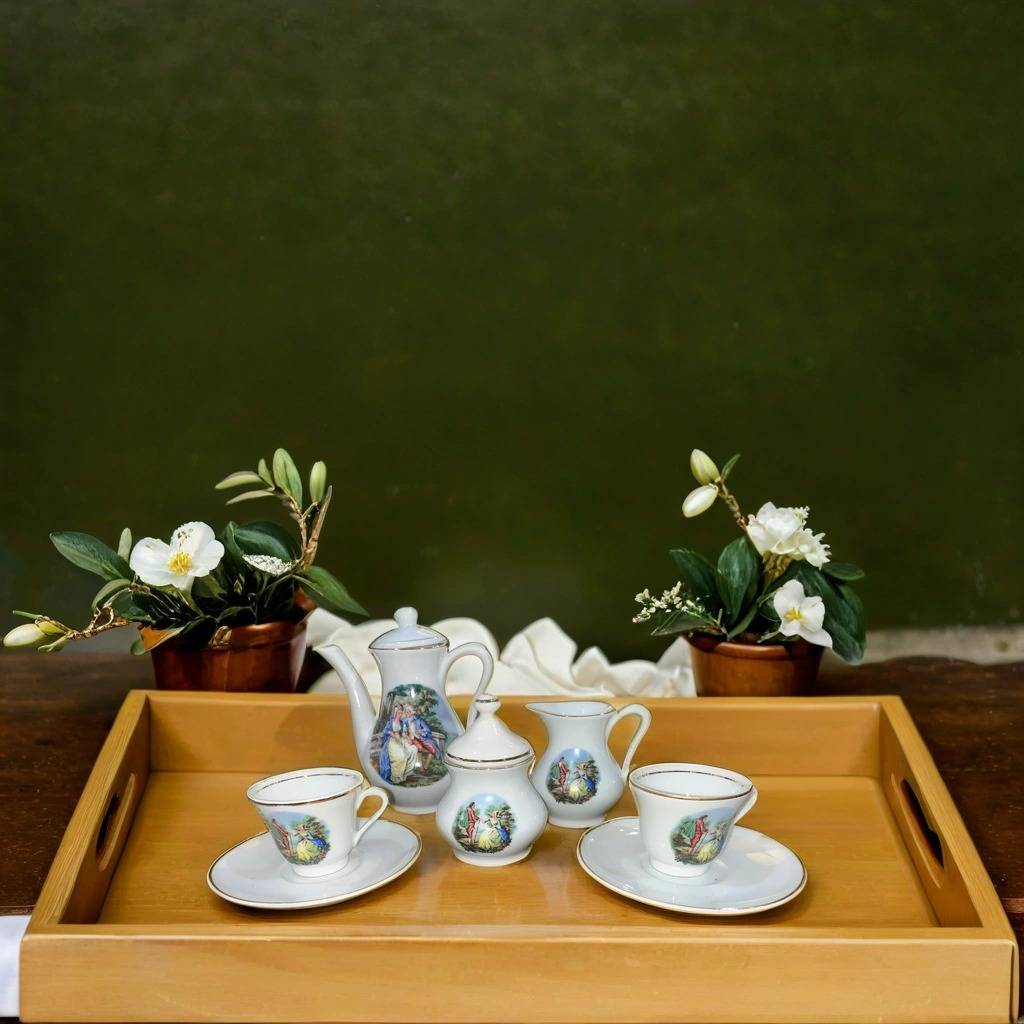 JUEGO DE CAFÉ TÚ Y YO