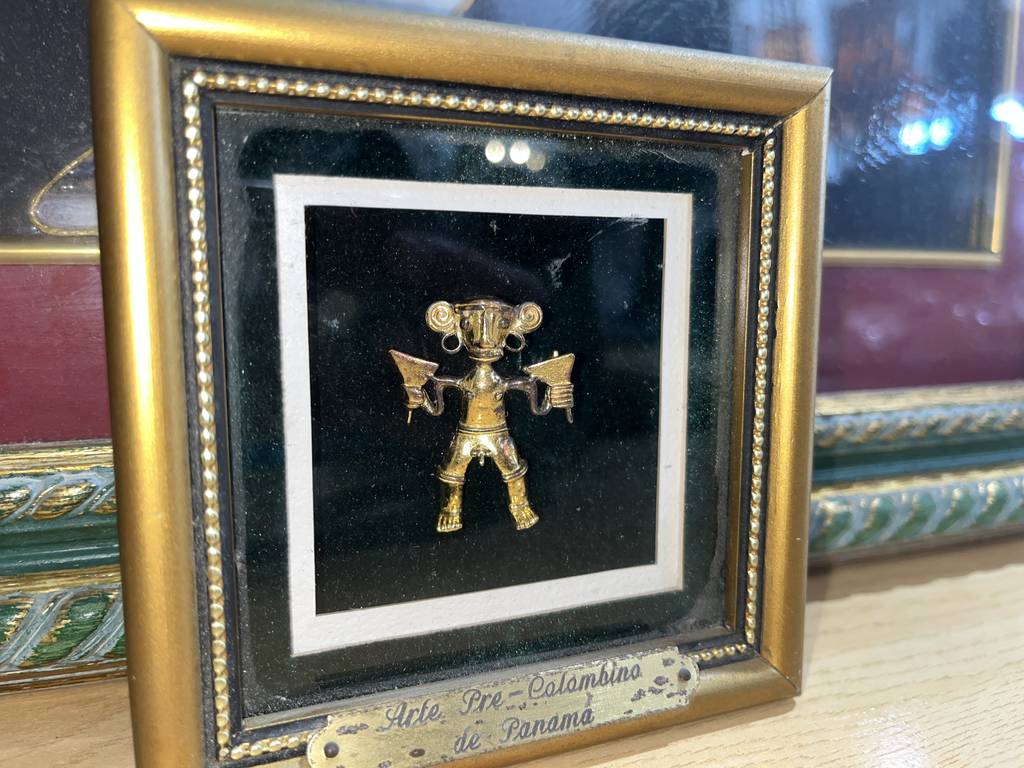 BROCHE DE ARTE PRECOLOMBINO - Imagen 2