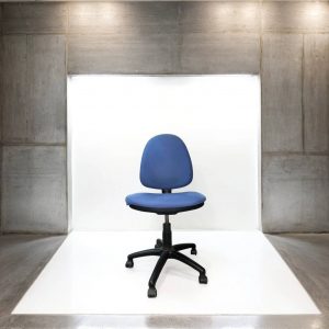 SILLA DE OFICINA AZUL