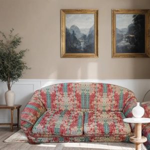 SOFÁ ESTAMPADO FLORAL