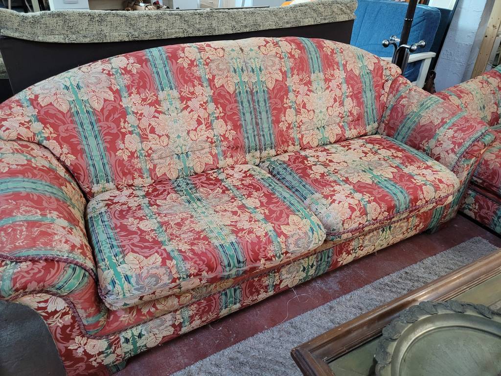 SOFÁ ESTAMPADO FLORAL - Imagen 4