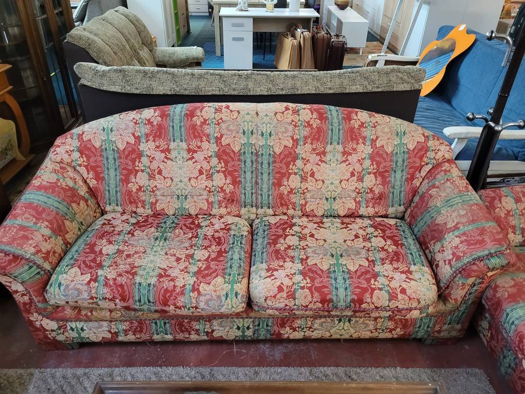 SOFÁ ESTAMPADO FLORAL - Imagen 9