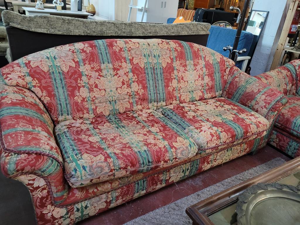 SOFÁ ESTAMPADO FLORAL - Imagen 8