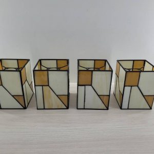 4 PANTALLAS ESTILO TIFFANY