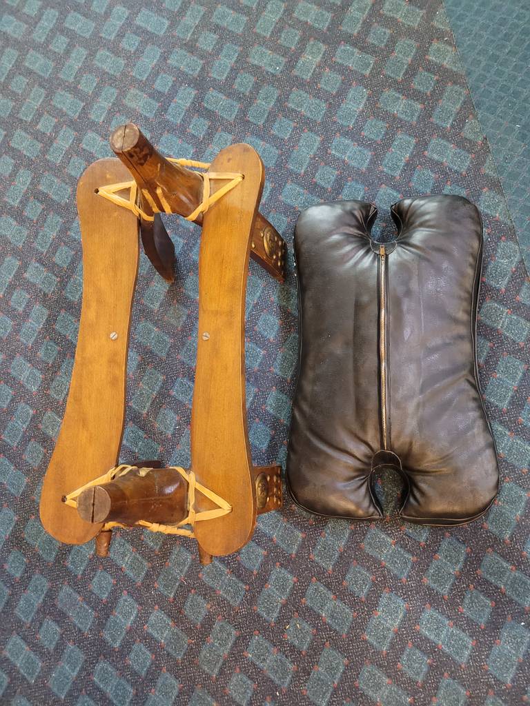 TABURETE DE MONTURA DE CAMELLO - Imagen 7