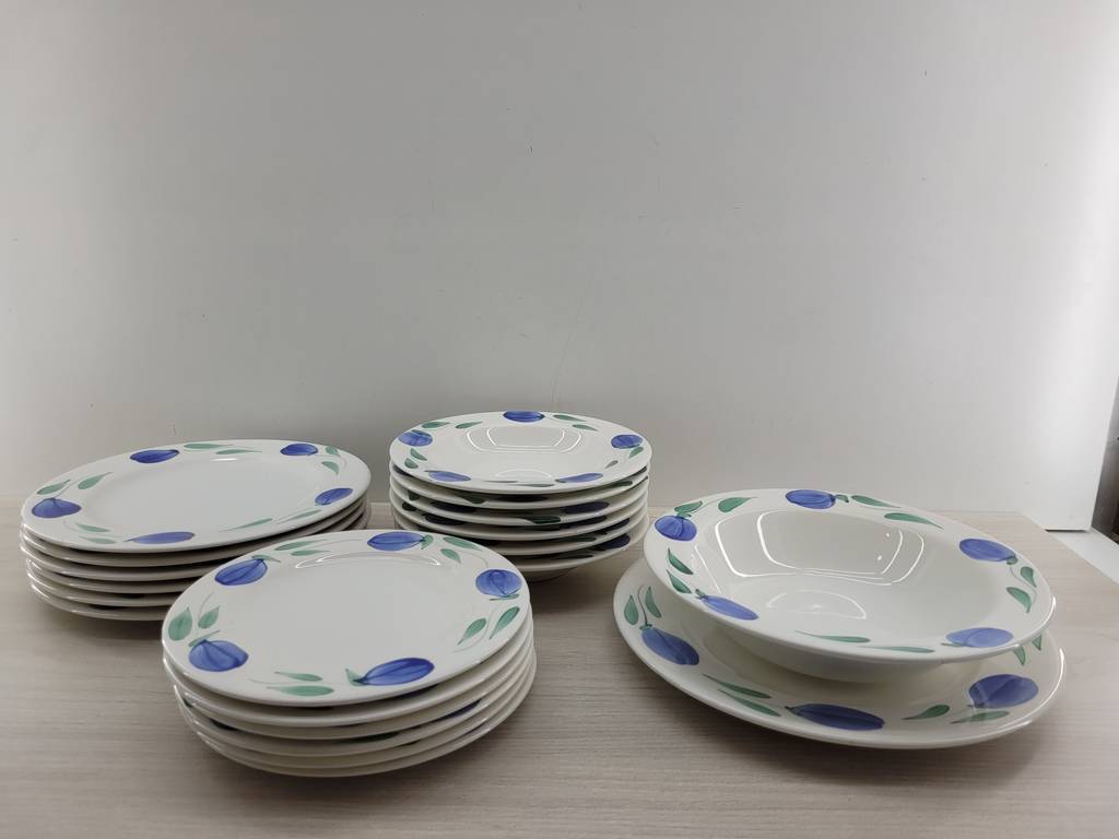 VAJILLA DE PORCELANA