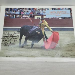 CARTEL PEPÍN JIMÉNEZ  FIRMADO