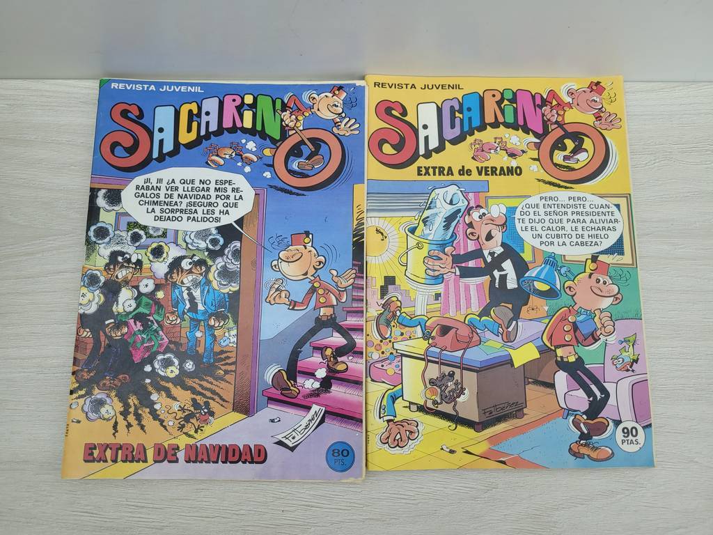 2 TEBEOS DE SACARINO